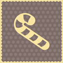 christmas stick icon